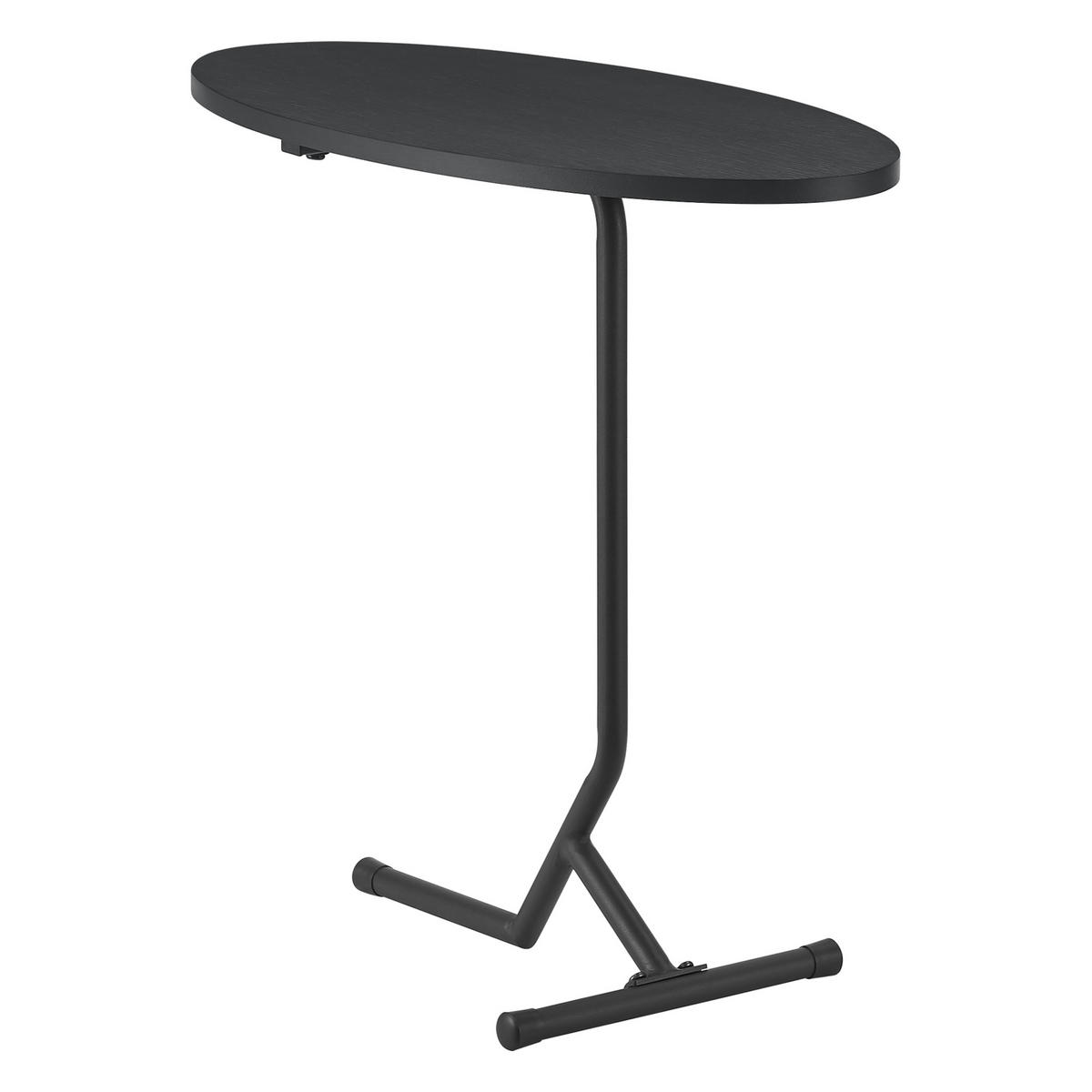 BEISTELLTISCH Karlebo - Schwarz, Metall (30/60/55cm) - [en.casa]