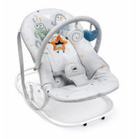 BABYWIPPE Schaukel mit Spielbogen - Grau, Metall (74/60/64cm) - Cam il Mondo del Bambino S.p.A.