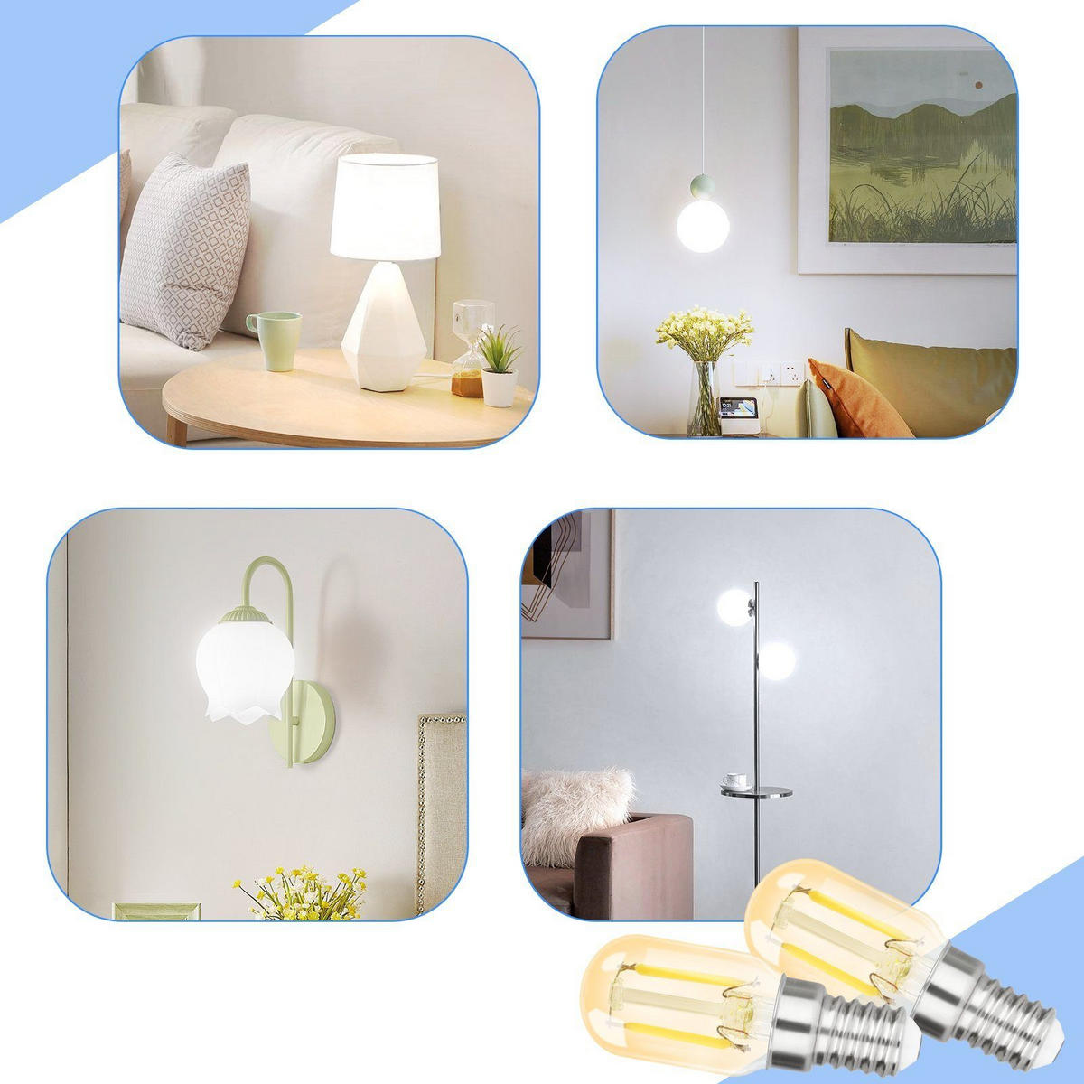 LEUCHTMITTEL Electramoryn 2.2/2.2/6.4 cm - Braun, Glas (2.2/6.4cm) - ZMH