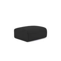 SITZKISSEN Bouclé-Stoff Schwarz 75cm - Anthrazit, Textil (75/45/75cm) - Sia Home