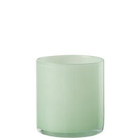 KERZENHALTER JADE - Glas - Grün - M - Mintgrün, Glas (12/12cm) - J-Line