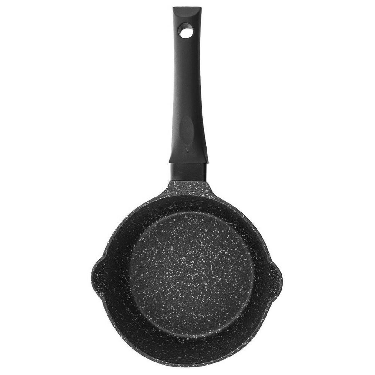 STIELTOPF Grande schwarz - Schwarz, Metall (16cm) - Orion 
