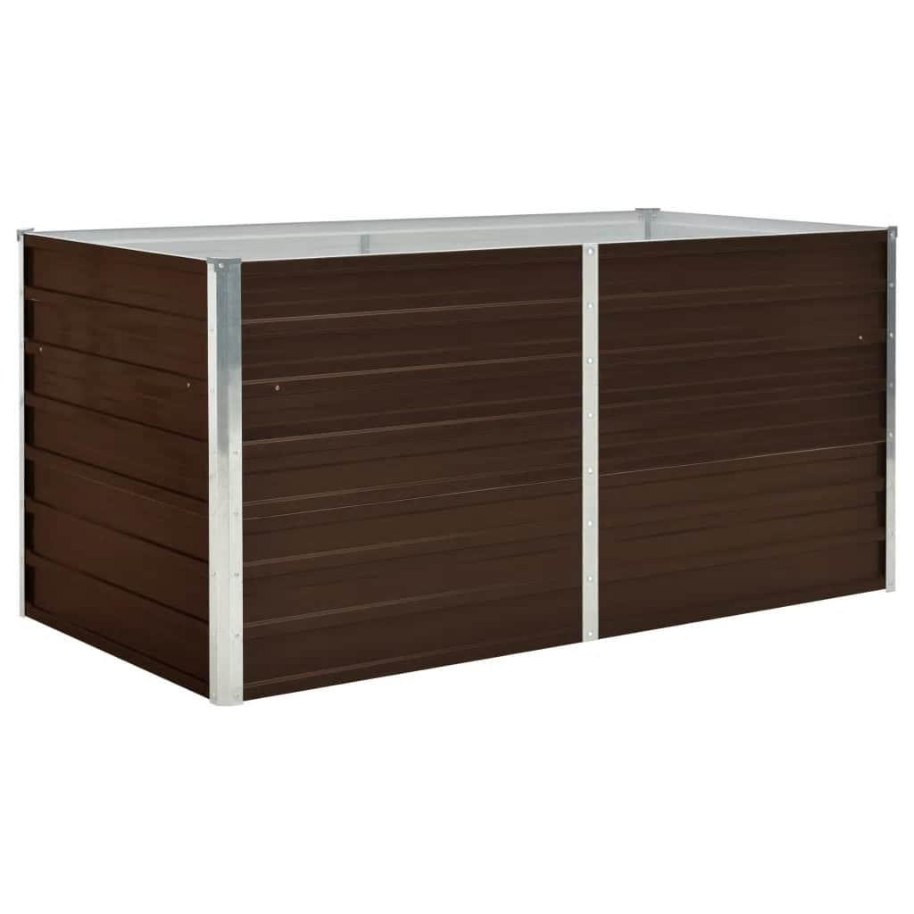 Deluke Hochbeet Braun 160x77x80 cm