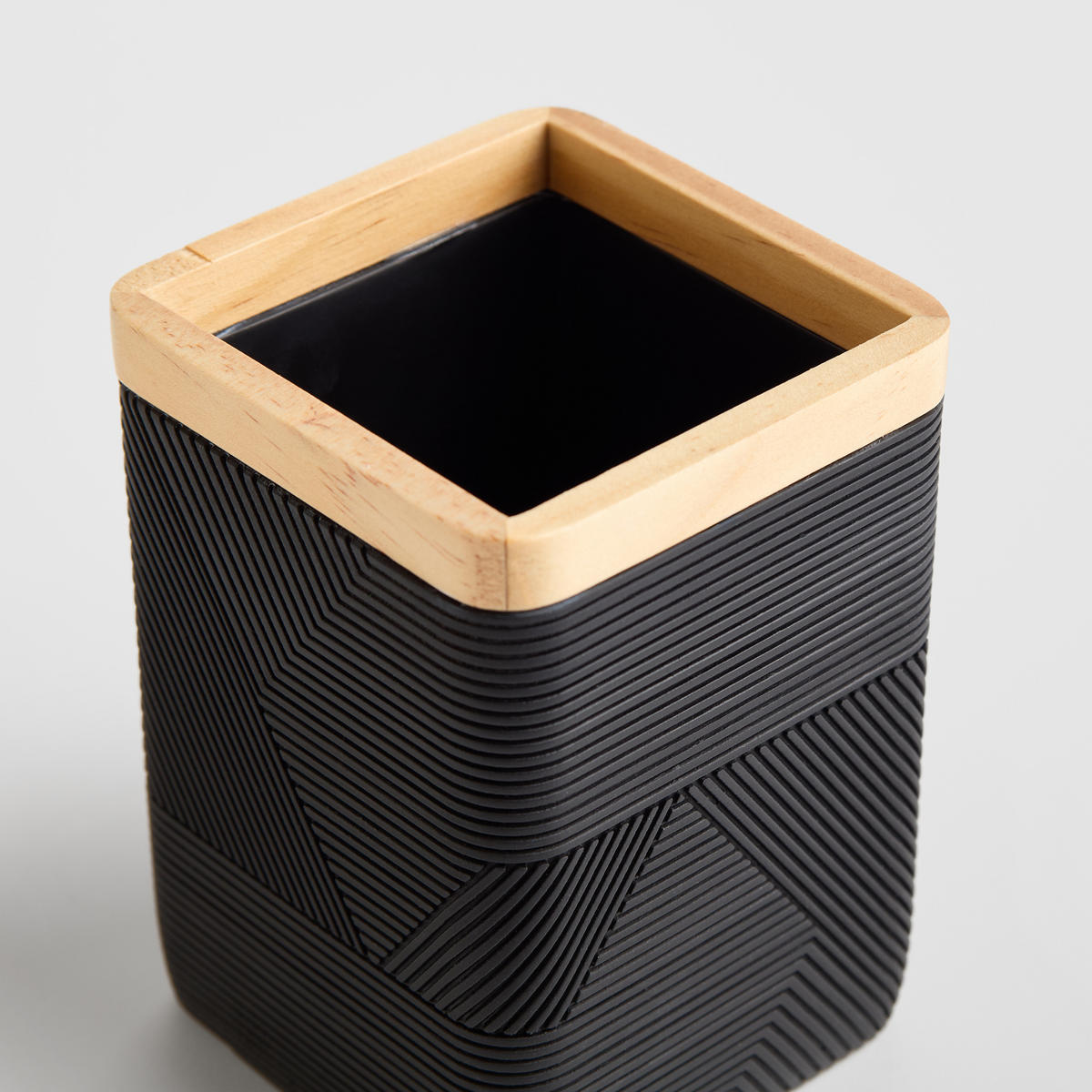 BECHER Ravenis Schwarz - Schwarz, Kunststoff (0.35L) - home&you