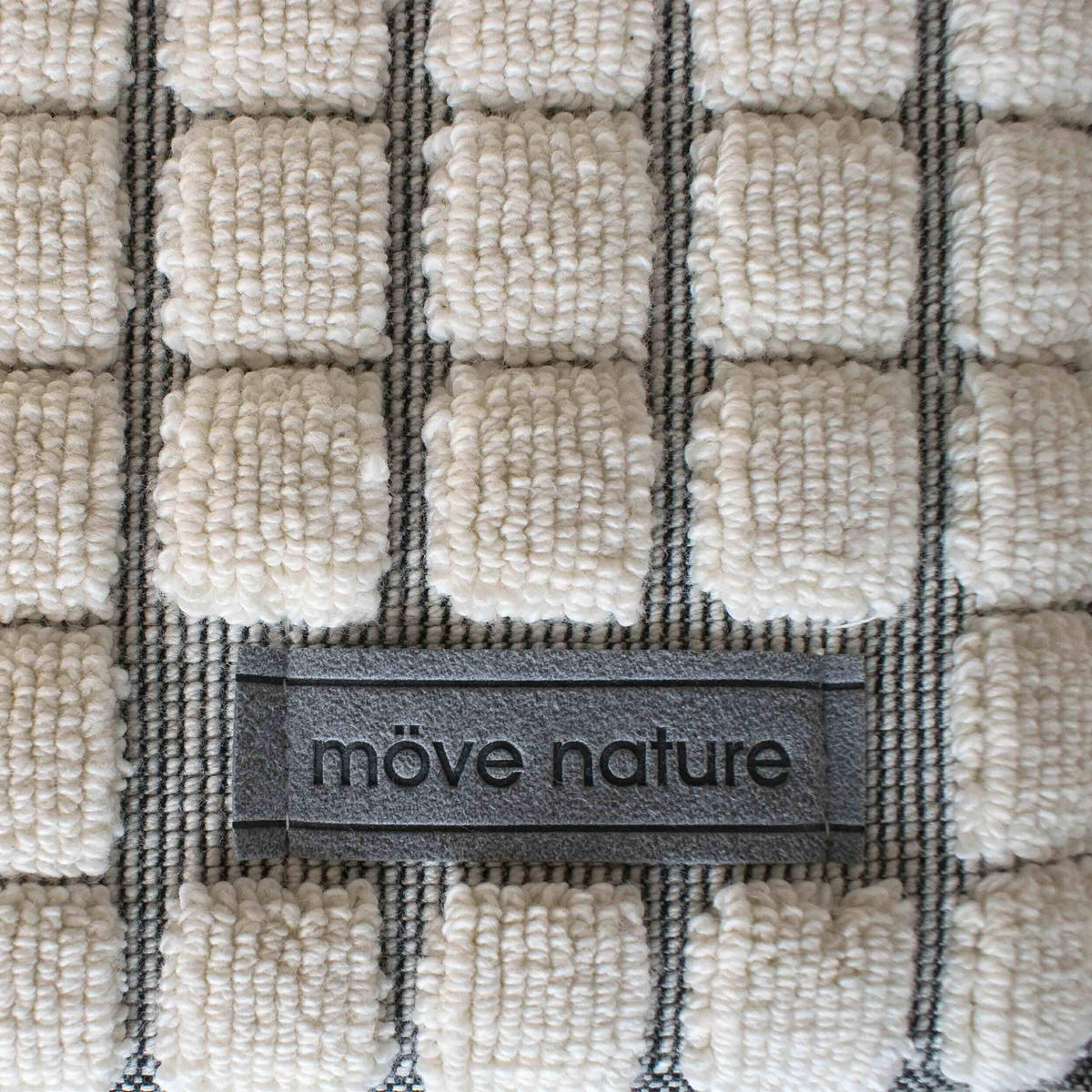 BADTEPPICH EDEN 60X100 CM - Schwarz/Naturfarben, Textil (60/100cm) - MÖVE