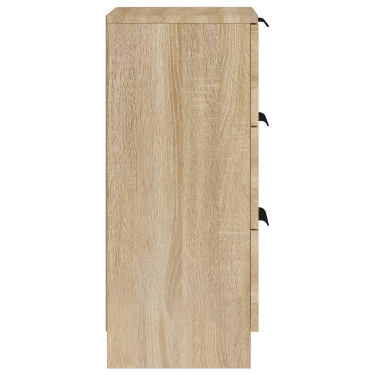 SIDEBOARDS mit 3 Schubladen 30/30/70 cm aus Holzwerkstoff Sonoma-Eiche Dekor - Sonoma Eiche, Holz (30/70/30cm) - vidaXL