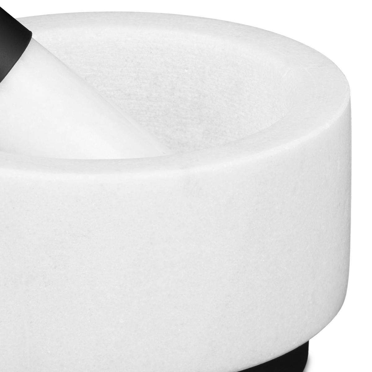 MÖRSER - Multicolor, Kunststoff/Stein (14/8/14cm) - Relaxdays