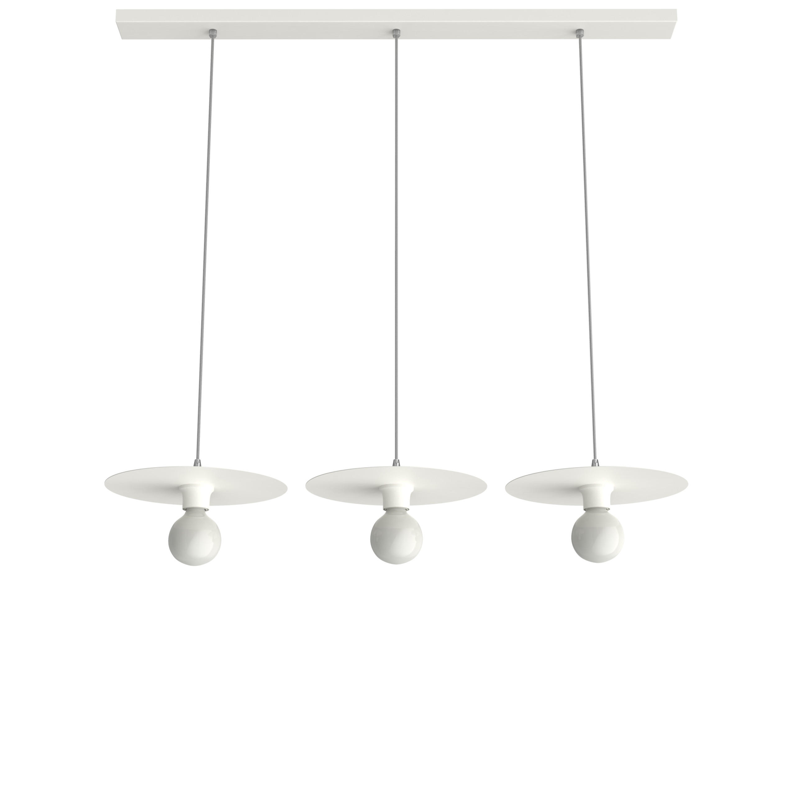 HÄNGELEUCHTE - Weiß, Metall (30/30/7cm) - Lumicom