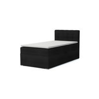 BOXBETT JUNG 3 100/200 Schwarz H3 Öffnung rechts - Schwarz, Holz/Holzwerkstoff (100/200cm) - Deine Möbel 24