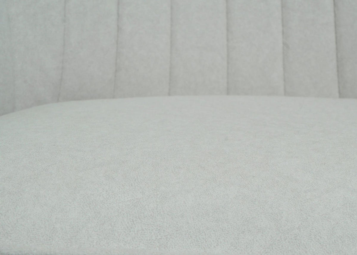 ESSZIMMERSTUHL 6er-Set 87x58x55cm Sitzhöhe 46cm drehbar Auto-Position Stoff/Textil Creme-Beige - Beige, Textil (58/87/55cm) - CHEFGASTRO