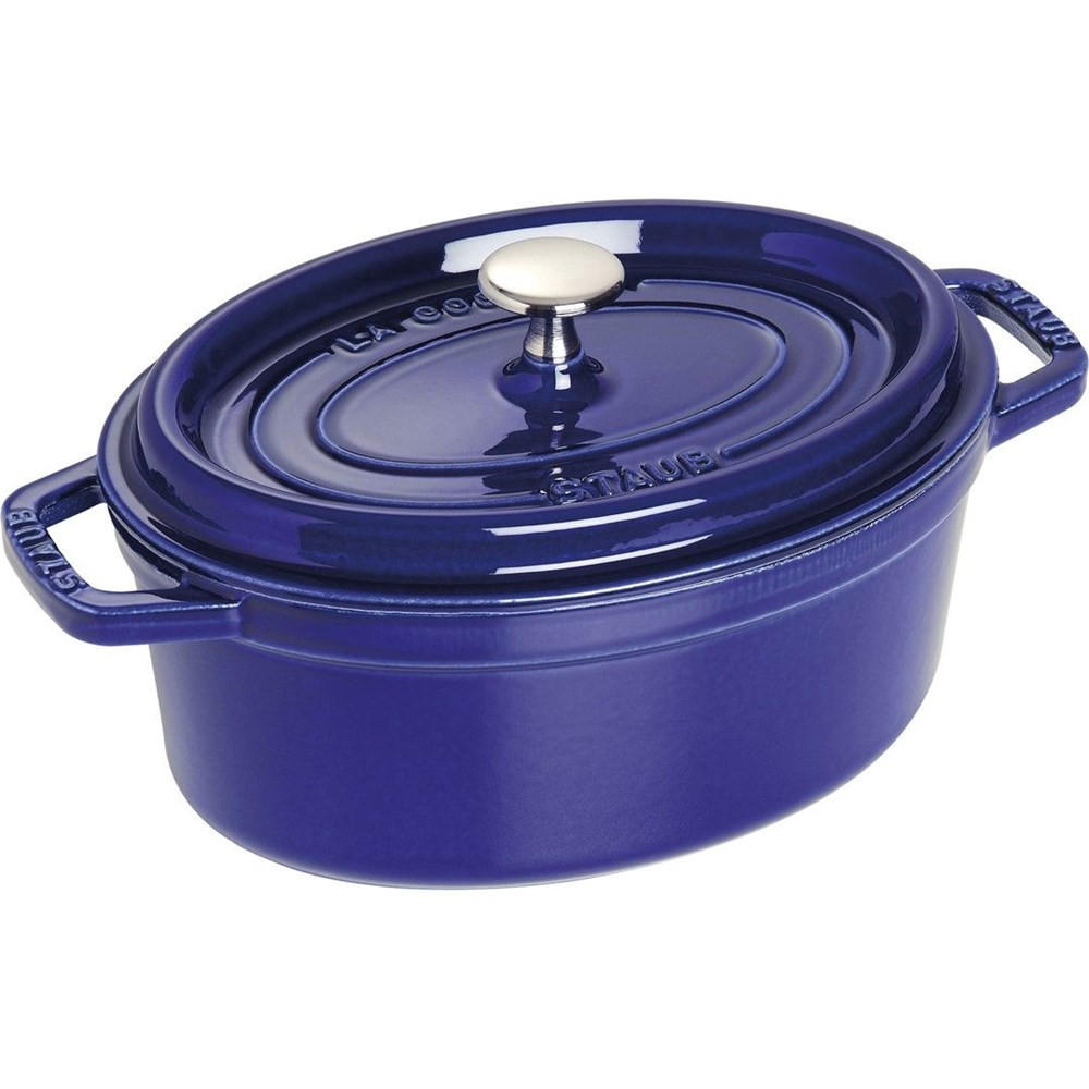 TOPF Marineblau 29.5/18/14.1 cm NPC405102680 - Dunkelblau, Metall (23cm) - Staub