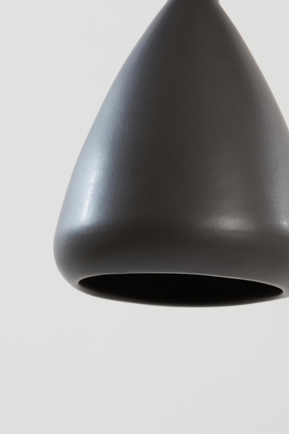 HÄNGELAMPE Desi Schwarz Ø18/20 cm - Schwarz, Keramik (18/18/20cm) - Light & Living