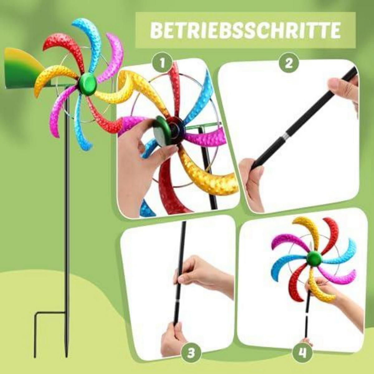 WINDSPIEL Fiada Bunt 125 cm - Multicolor, Metall (125/28/125cm)