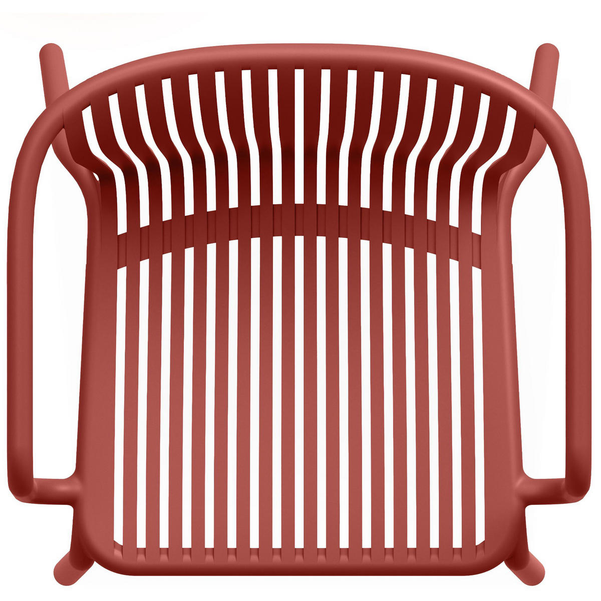 GARTEN ESSGRUPPE FICCARI, Gartenmöbel-Set 3-tlg, Rot - Rot, Kunststoff - KONSIMO®