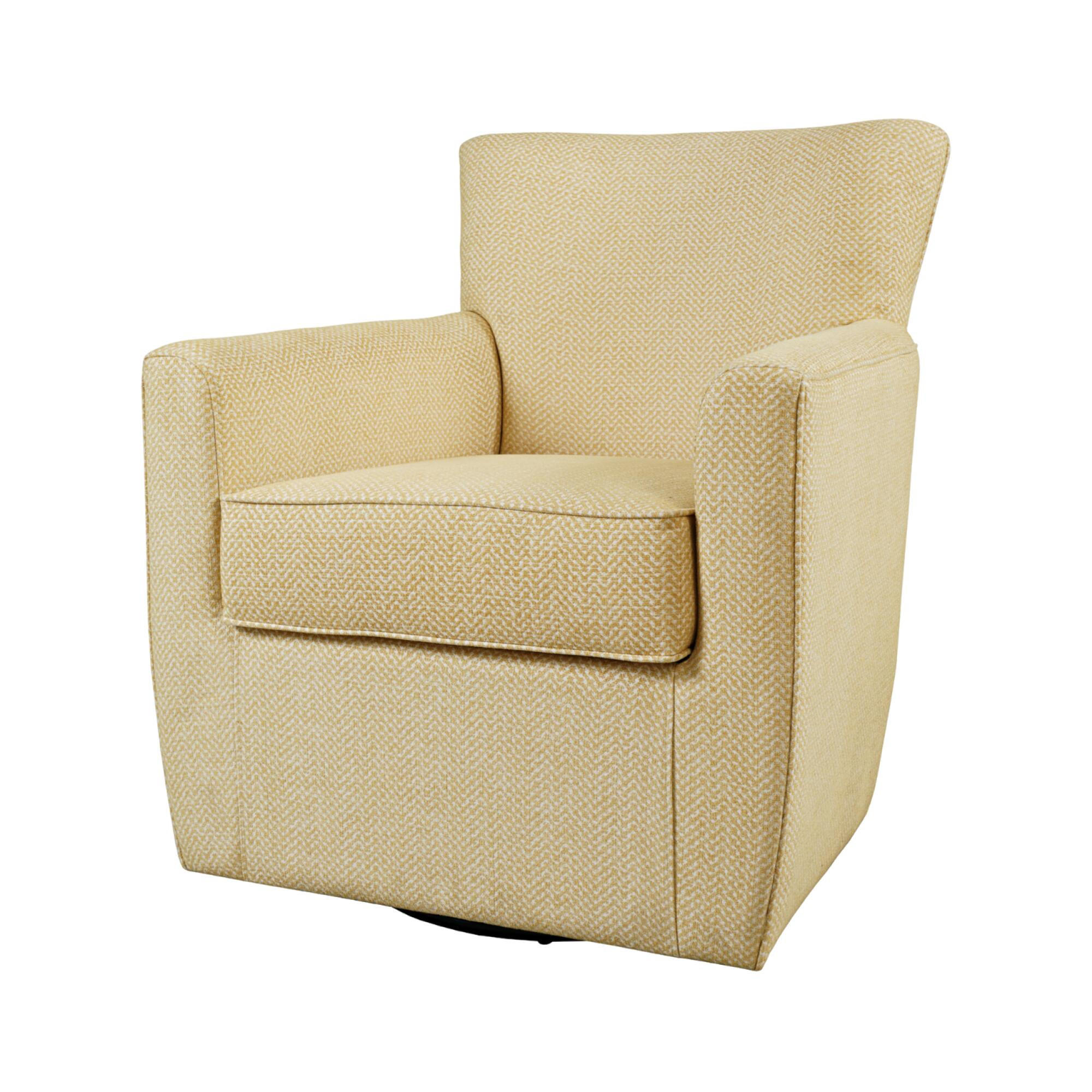 SESSEL LEITH Gelb 83x77x90 cm - Gelb, Textil (83/90/77cm) - FURNLUX