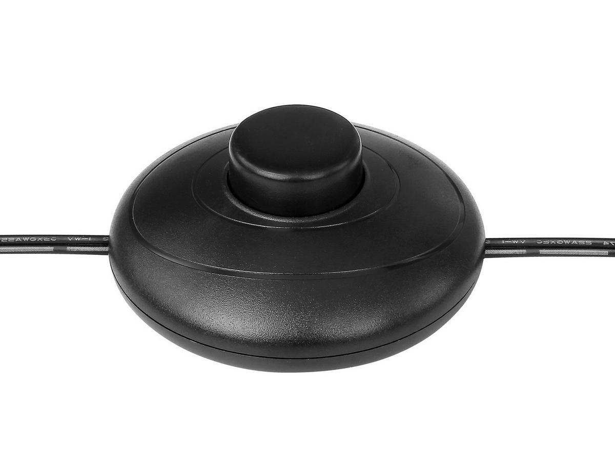 LED-STEHLAMPE Schwarz Höhe 160cm, Glaskugel Rauchglas - Schwarz, Glas/Metall (30/30/160cm) - meineWunschleuchte