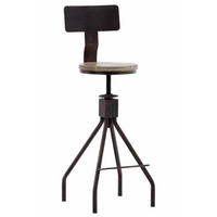 BARHOCKER Metall bronze - Bronzefarben, Metall (45/93/45cm) - CLP