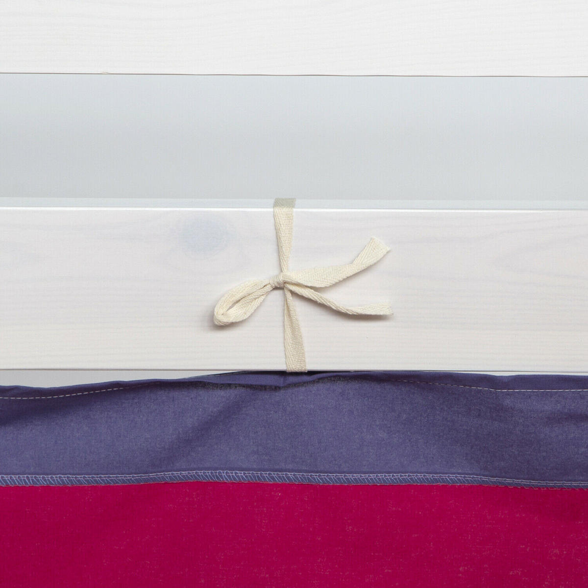 VORHANG für Hochbett Pink - Pink, Textil (197/86/1cm) - Homestyle4u