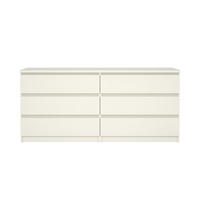 KOMMODE Noulan Weiß 154/50/70 cm - Weiß, Holzwerkstoff (154/70/50cm) - ebuy24