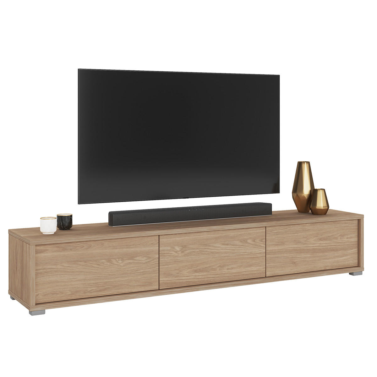 TV-MÖBEL Idra Holz - Braun, Holzwerkstoff (180/32/36cm) - Petits-meubles