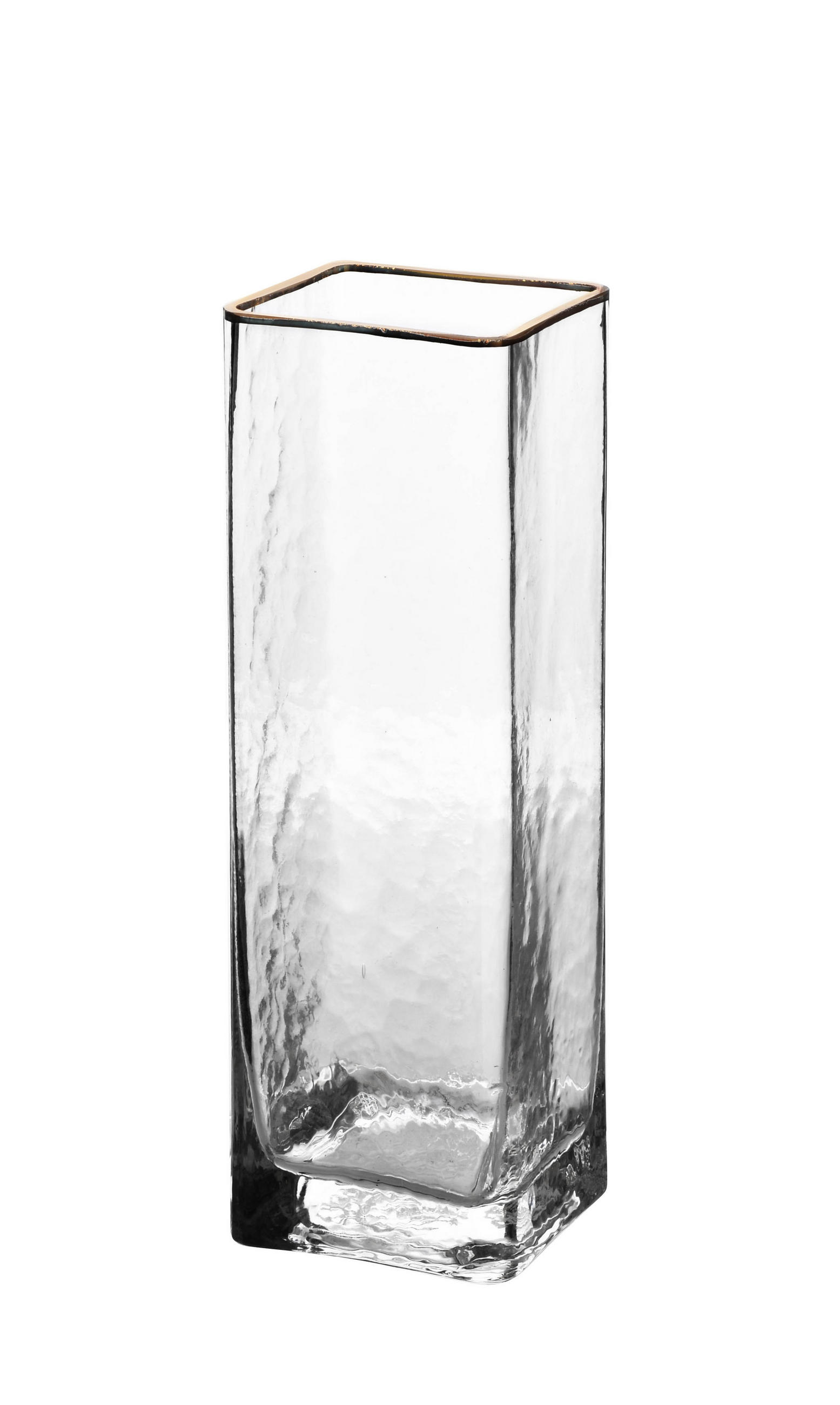 VASE Serenite Transparent 8.5/8.5/25 cm Glas - Transparent, Glas (25cm) - Mondex