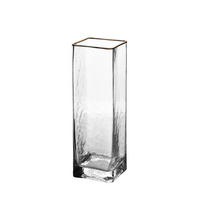 VASE Serenite Transparent 8.5/8.5/25 cm Glas - Transparent, Glas (25cm) - Mondex