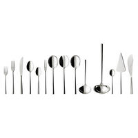 TAFELBESTECK Piemont silber 70er Set - Silberfarben, Metall - Villeroy & Boch