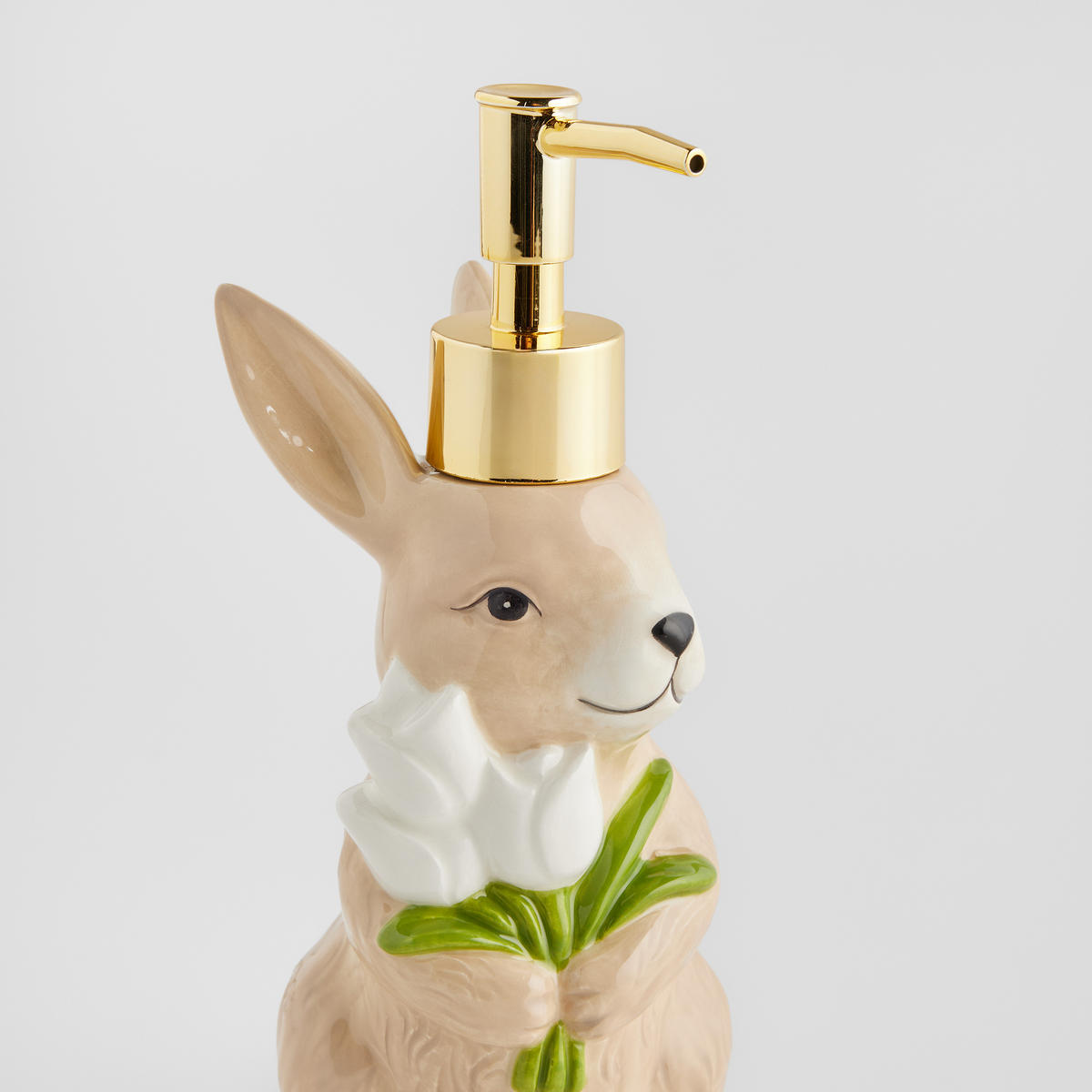 SEIFENSPENDER Tulis - Hellbraun, Keramik (7.6/20/9cm) - home&you