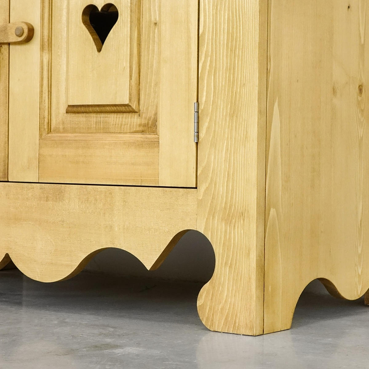KOMMODE aus Massivholz MEXICANA - Honig, Holz (90/85/46cm) - Seart