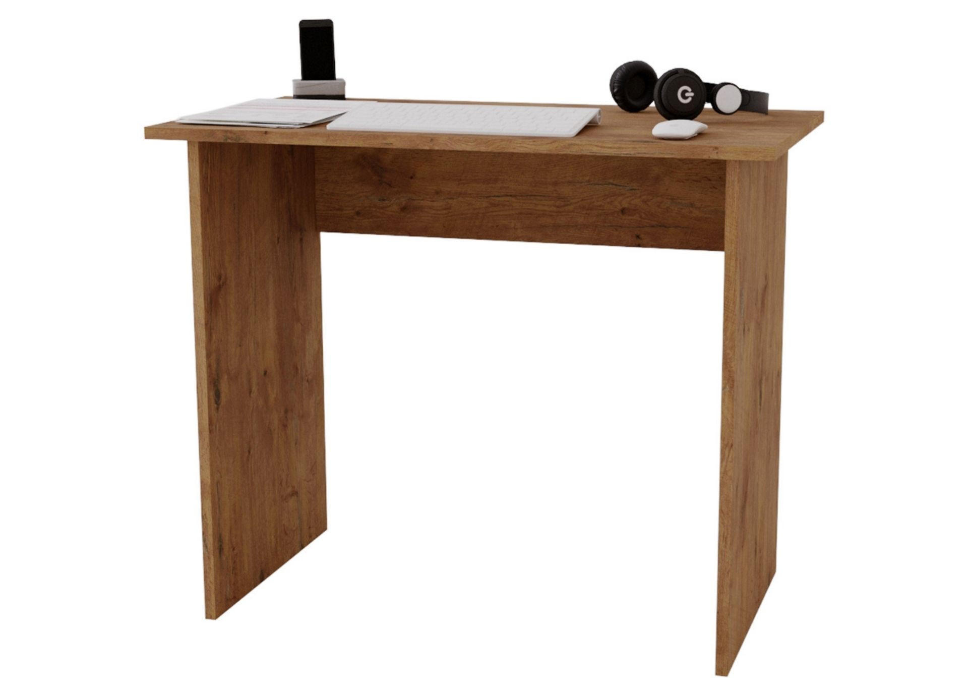 SCHREIBTISCH Nussbaumfarben 90/50/73cm - Nussbaumfarben, Holzwerkstoff (50/90/73cm) - CraftPAK