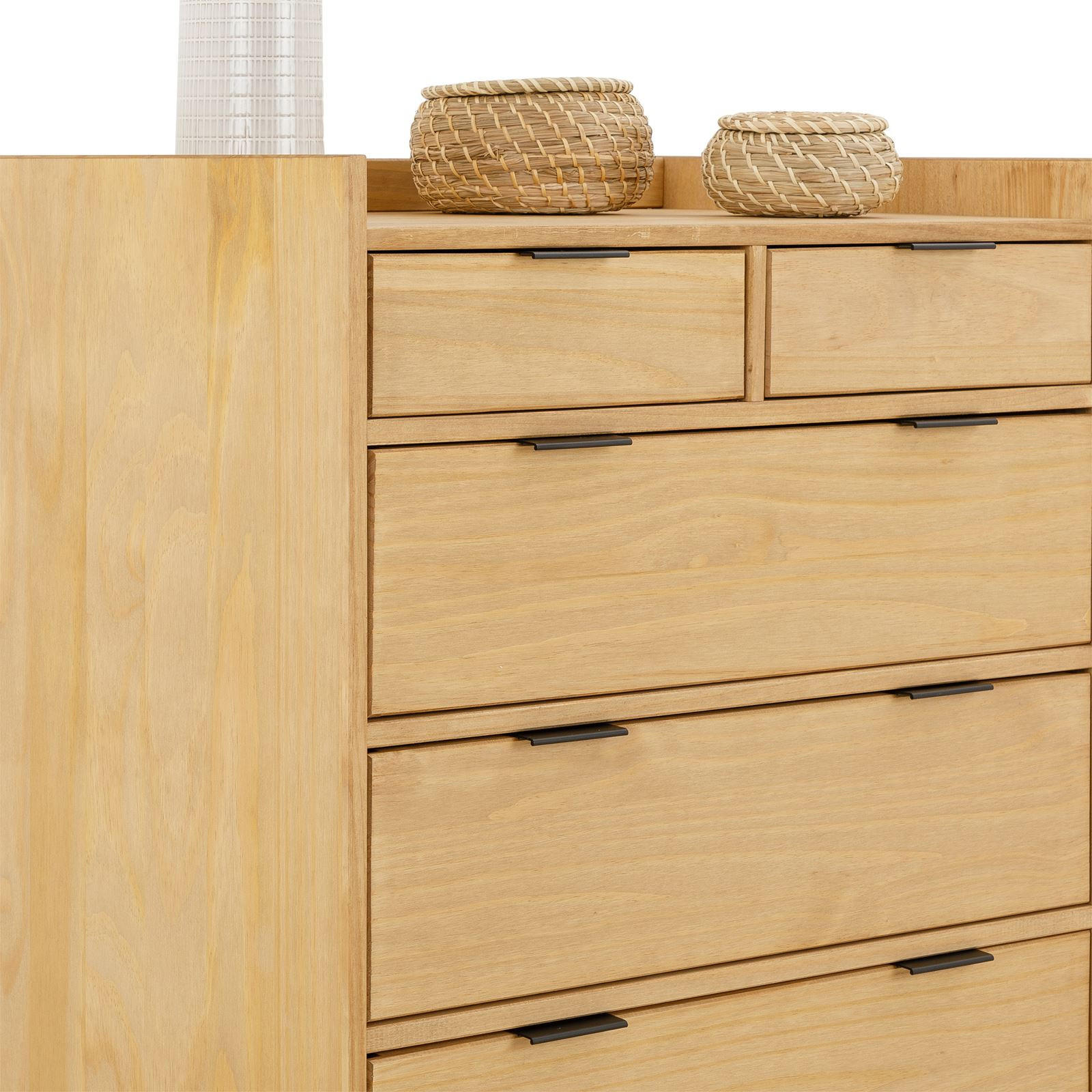 KOMMODE TEPERA - Braun, Holz (75/92/46cm) - IDIMEX