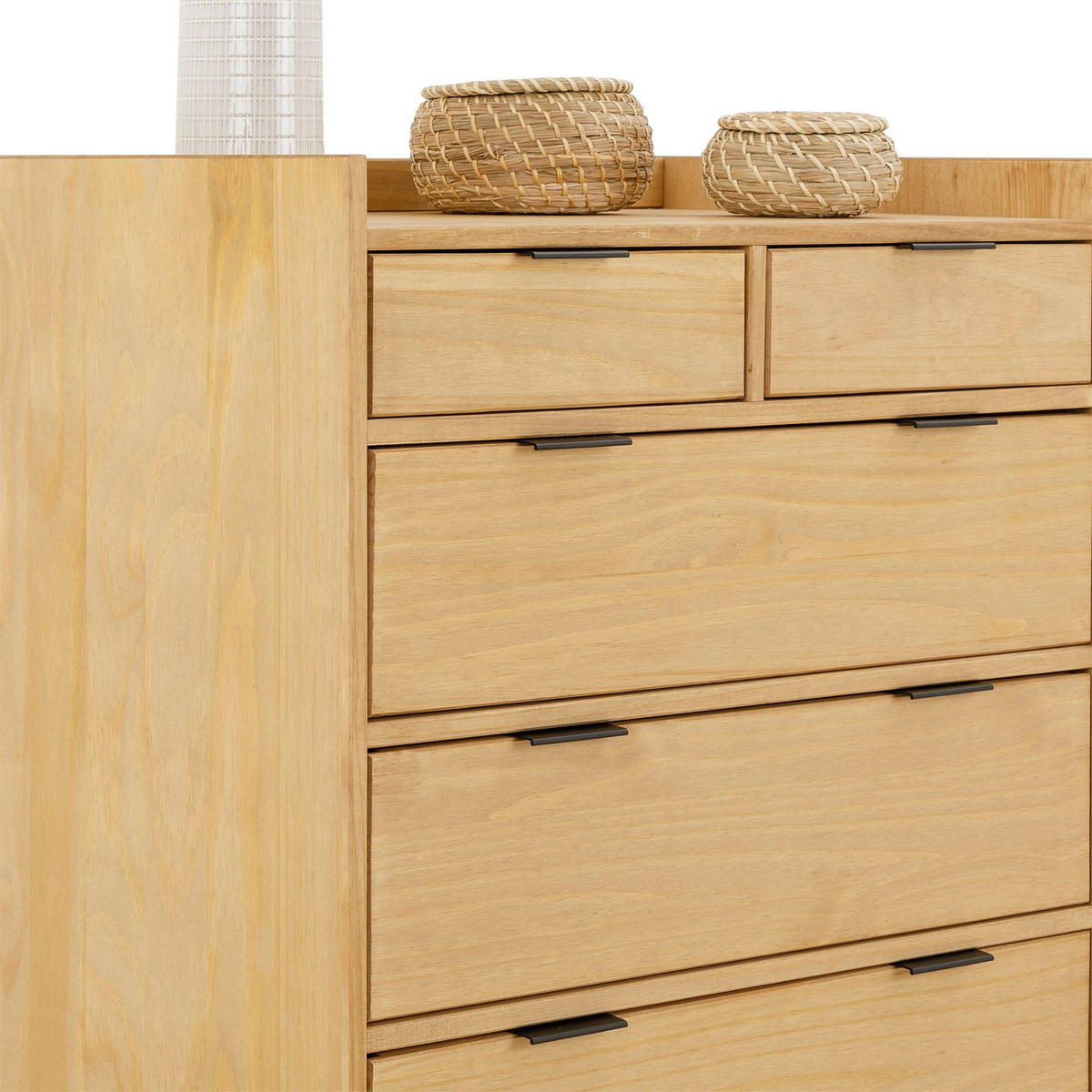 KOMMODE TEPERA - Braun, Holz (75/92/46cm) - IDIMEX
