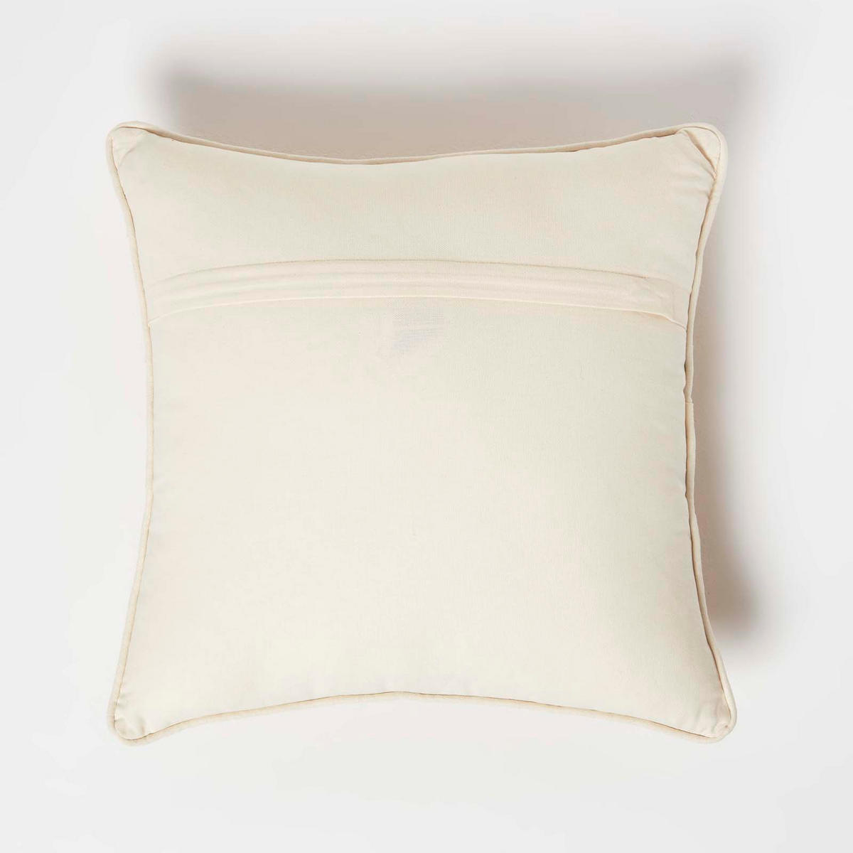 DEKOKISSEN Tufted senfgelb 45/45 cm mit Chevron-Muster - Dunkelgelb, Textil (45/45cm) - Homescapes