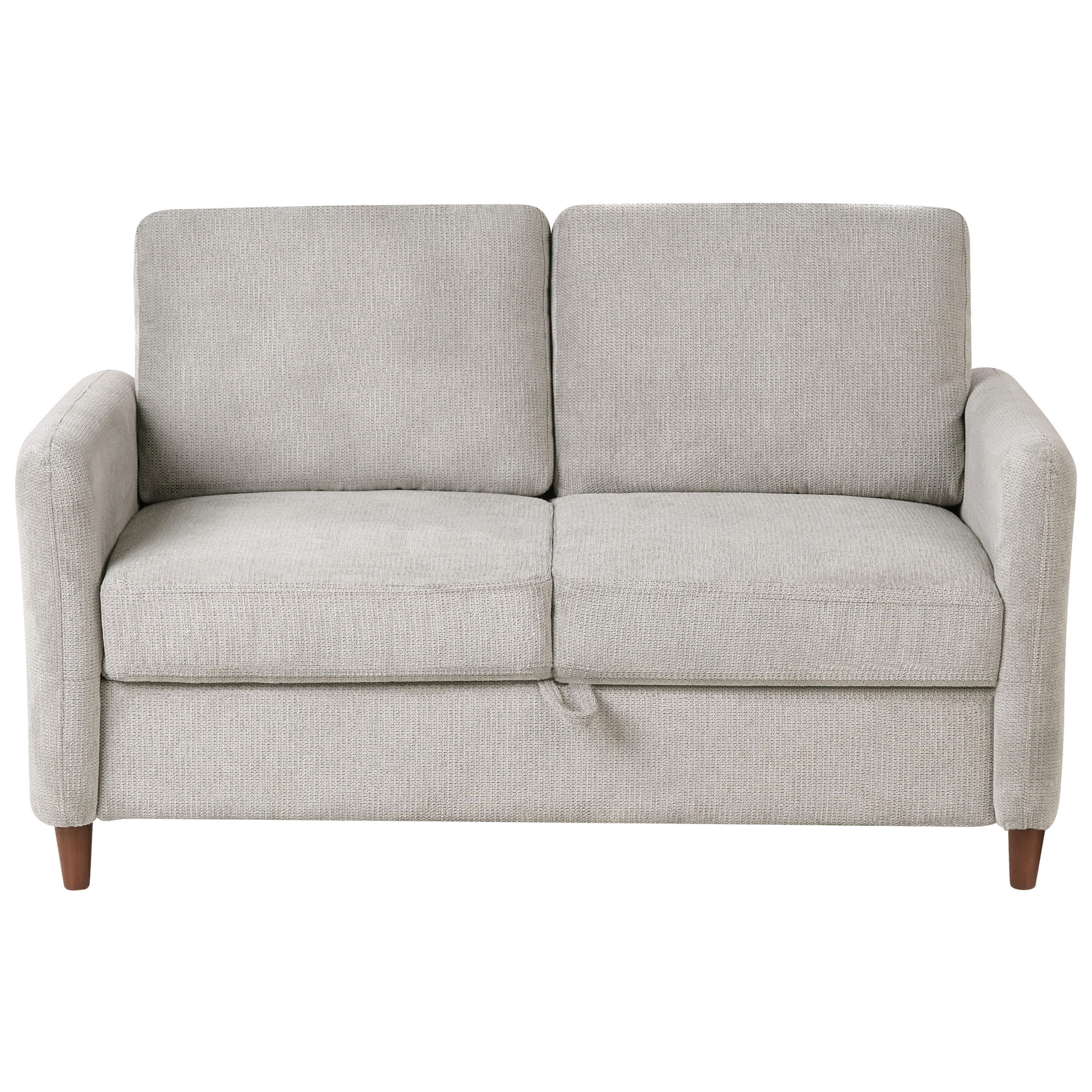 2-SITZER-SOFA Stoff Grau Mare - Grau, Textil (143/88/77cm) - Beliani
