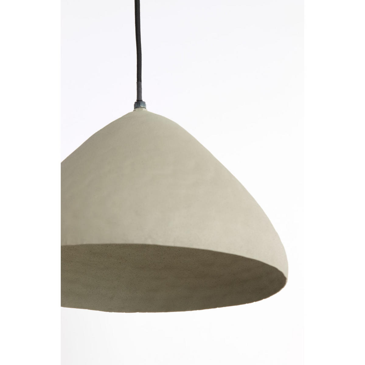 PENDELLEUCHTE ELIMO Grau 25/25/15 cm - Grau, Metall (25/25/15cm) - Light & Living