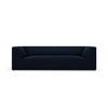 SOFA Ruby aus Samt königsblau 3 Sitzplätze - Blau, Textil (93/69/232cm) - Micadoni