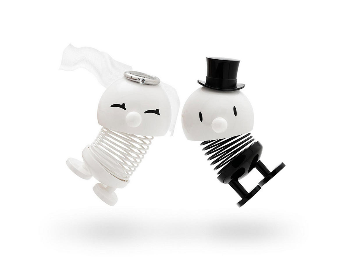 DEKOFIGUR Wedding Groom schwarz 8,4 cm - Schwarz, Kunststoff (5.9/8.4/4.5cm) - Hoptimist