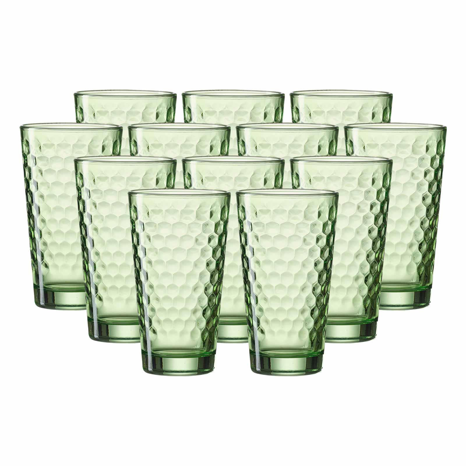 LONGDRINKGLÄSER Favo Grün 400 ml 12er Set - Grün, Glas (0.4L) - Ritzenhoff Breker