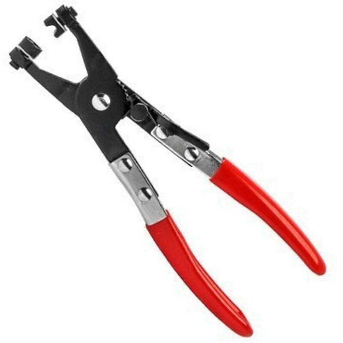 SCHLAUCHSCHELLENZANGE – zum Aus- und Einbau von Schlauchschellen - Rot, Metall (22/8/1cm) - DCA