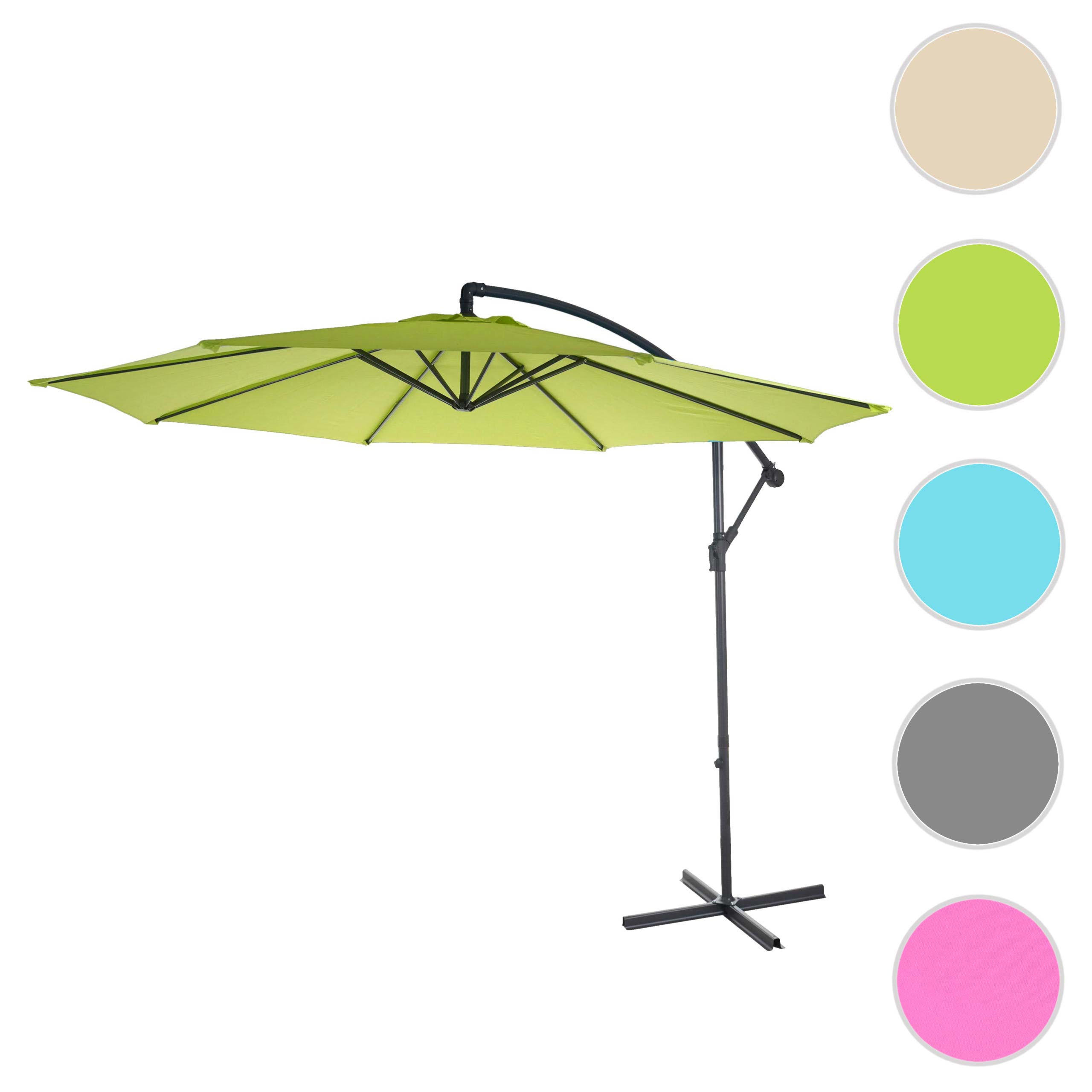 AMPELSCHIRM NEIGBAR Grün - Grün, Textil (360/295cm) - MCW