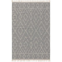 BAUMWOLLTEPPICH Sydney Hellgrau 80x150 cm - Grau, Textil (80/1cm) - KUNSTLOFT