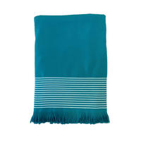 HAMAMTUCH mit Frotteefutter Paski Lake 90x170 300g/m² - Blau, Textil (90/170cm) - LE COMPTOIR DE LA PLAGE