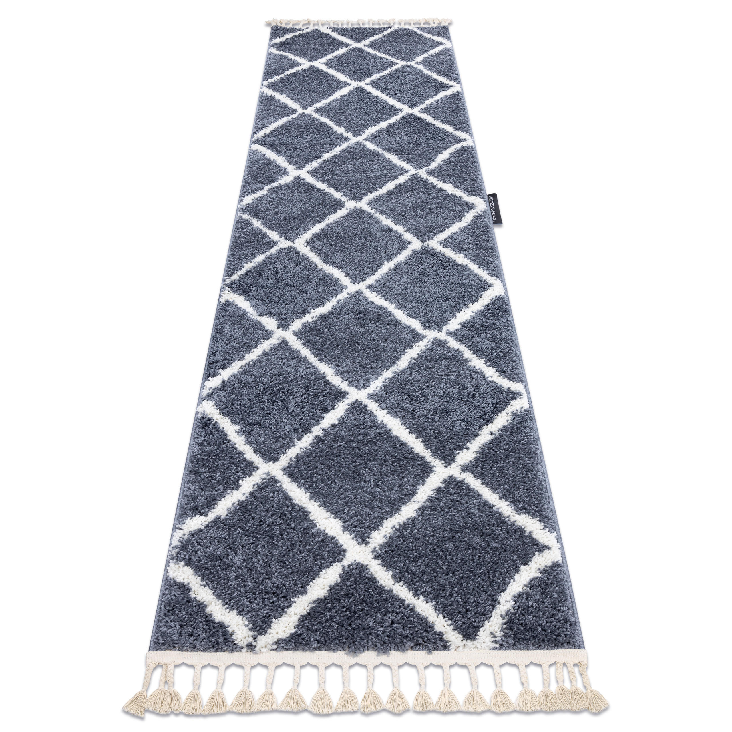 rugsX Teppich Grau 70x300 cm