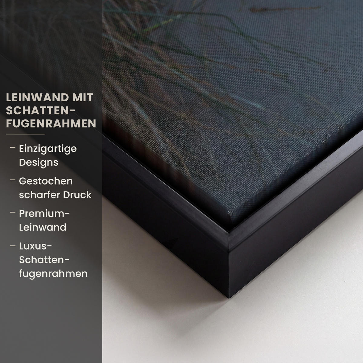 LEINWAND Bilder mit Rahmen - Sonnenuntergang - Strand - Düne - Gras - Ufer - 120x80 - Sandfarben, Textil (120/80cm) - MuchoWow