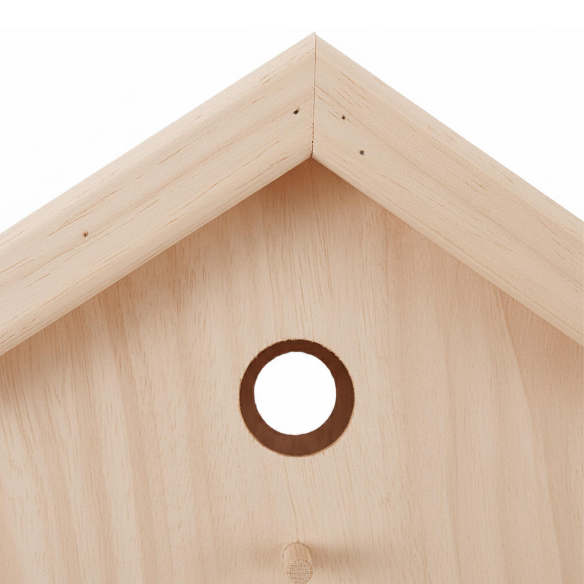 VOGELFUTTERHAUS - Hellbraun, Holz (66/137/59cm) - Relaxdays