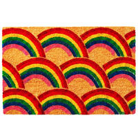 ROHOŽ - viacfarebná, textil/plast (60/40cm) - Relaxdays