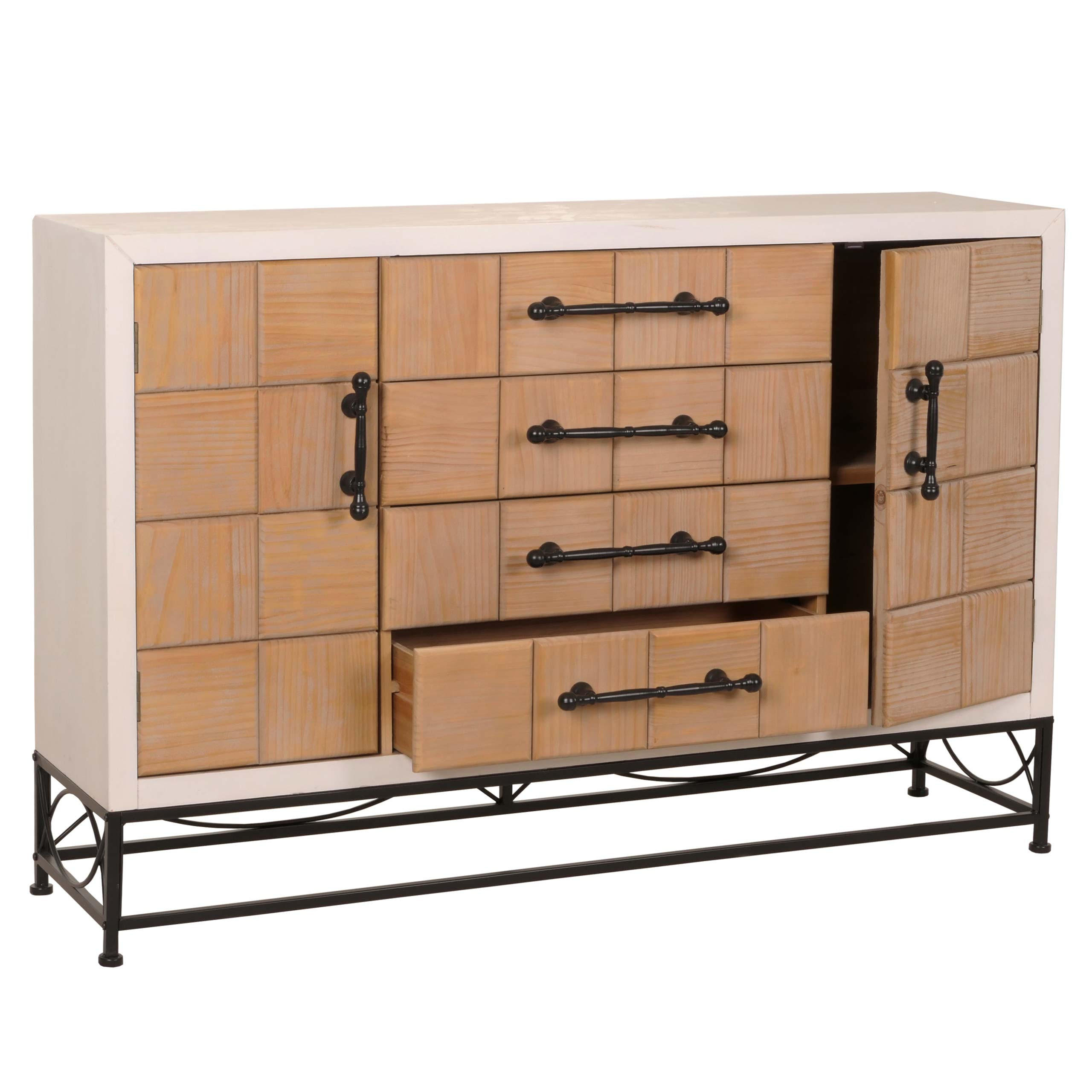 KOMMODE Braun - Braun, Holz (140/92/42cm) - MCW