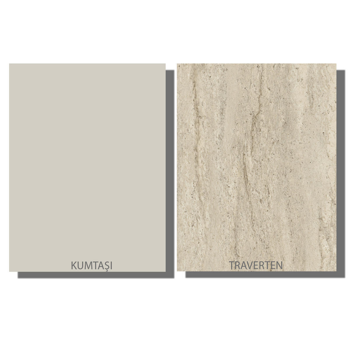 COUCHTISCH Marbel Beige Granit Optik - Beige, Holzwerkstoff (75/75/40cm) - moebel17