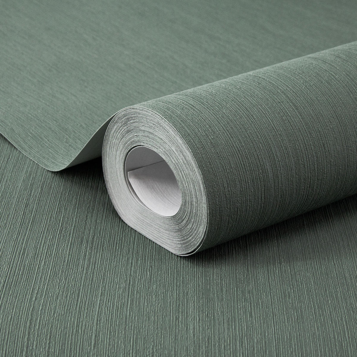 VLIESTAPETE Leinen - Grün, Papier/Kunststoff (52/1000cm) - Superfresco Easy