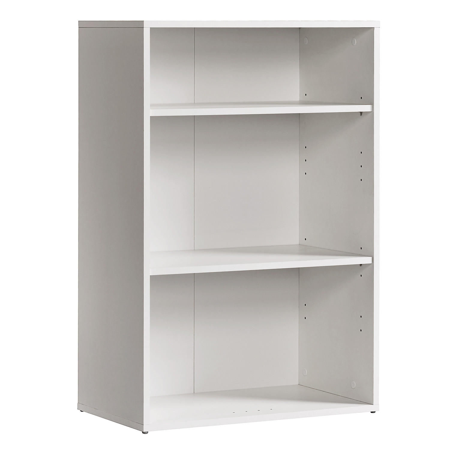 BÜCHERREGAL Der Bücherwurm - Weiß, Holzwerkstoff (60/91/34.5cm) - Mokebo